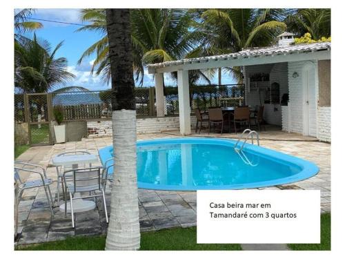 Tamandare House | Beachfront Casa in Tamandaré with Pool and Ocean View