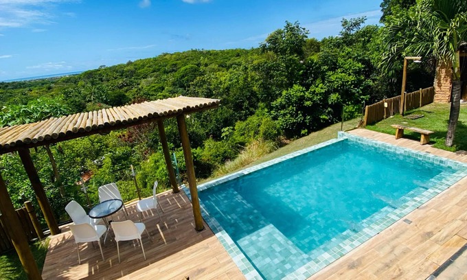Acu da Torre House | Casa Bela Vista - Praia do Forte for 10 people, pets allowed.