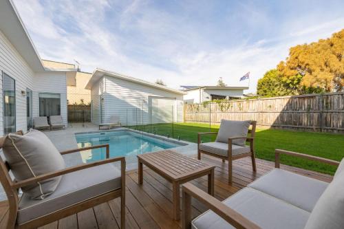 Cowes House | Experience Casa Bella on Beach with Pool & Pet-Friendly Stay