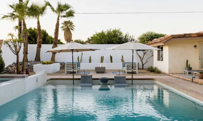 Bermuda Dunes House | Casa Bermuda: A Spanish Boho Retreat with Pool and Spa