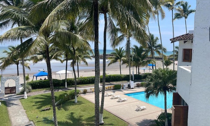 Same Apartment | Beachfront Escape at Casa Blanca: Rated 9.8/10 by Guests