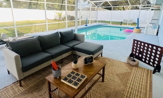 Tavares House | Top-Rated Casa Bohemian Retreat with Pool & Spa Amenities