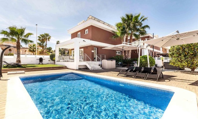 Puerto Marino Villa | Indulge at Casa Bos Orange: Wellness Villa with Pool & Spa
