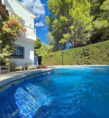 Les Tres Cales Villa | Casa Buganvilla: Pet-Friendly Oceanfront Haven, Rated 9.8