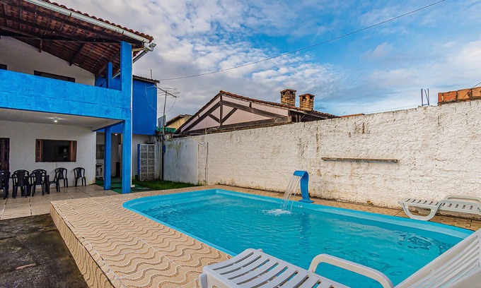 Massagueira Ski Chalet | Relax at Casa with Pool near Lagoa Manguaba, Mal. Deodoro