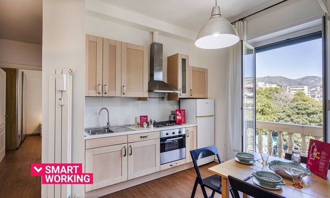 Sturla Apartment | Cozy Casa Camilla al Mare: Family-Friendly Getaway
