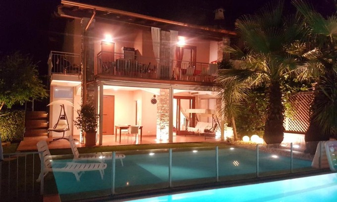 Polpenazze del Garda House | Casa Camilla: Oceanfront Retreat with Pool & Pet-Friendly Perks