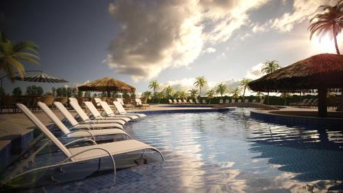 Setor Lagoa Quente House | Relax at Casa Chalé with Ocean View & Pool Access
