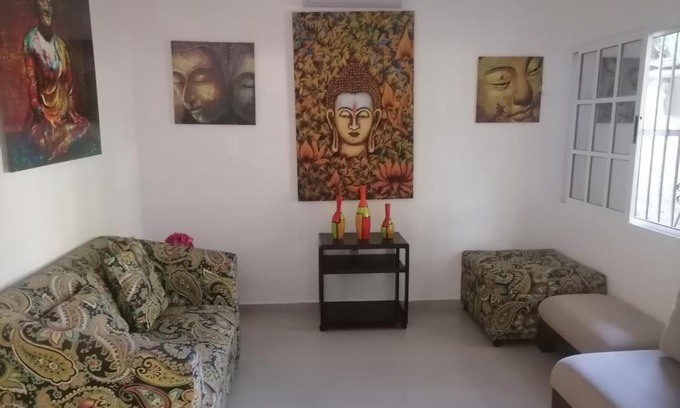 Puerto Morelos Apartment | Relaxing Getaway at Casa Chary - Pet Friendly & Ocean View