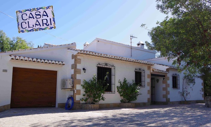 Tarraula House | Casa Clari - Traditional finca near the sea and golf course