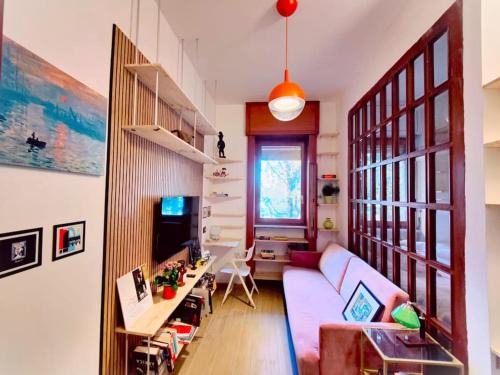 Turro Apartment | Chic Casa CloClo: Design Apt with Breakfast & Subway Access