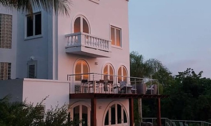 Puerto Real House | Casa Columbia: Relax by the Pool with Scenic Views