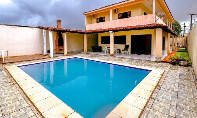 Barra de Santo Antonio House | Inviting Casa with Pool Just 350m from Praia do Croá