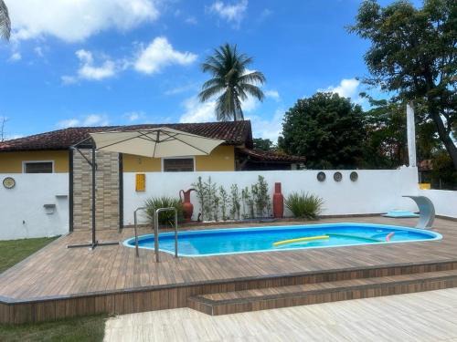 Barra do Gil House | Relaxing Retreat with Pool and Ocean View in Vera Cruz