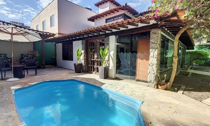 Regiao dos Lagos House | Central Retreat with Pool and 5 Bedrooms Near Beautiful Beaches