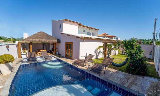 Sao Jose House | Inviting Casa com piscina: 4 Suites with Ocean Views
