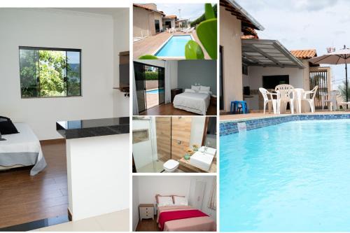 Capitolio House | Top-Rated Rancho Bom Jardim: Pet-Friendly Retreat with Pool