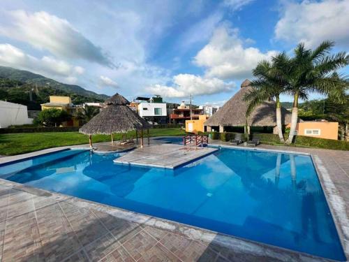 Manzanillo House | Relax at Casa Completa: Poolside Retreat with Ocean Views