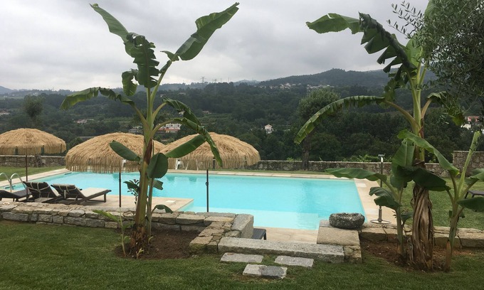 Amares Apartment | Guest Rated 10/10: Casa D'Almeidas Pool View Apartment