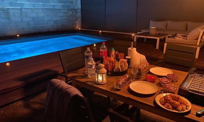 Entraigues-sur-la-Sorgue House | Experience Comfort at CASA D'EMILE with Pool & Hot Tub