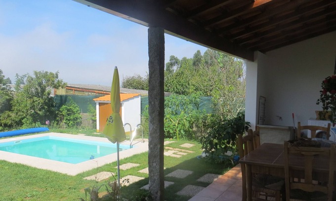 Espinho House | Discover Casa da Avó: Poolside Retreat Near Beautiful Beaches