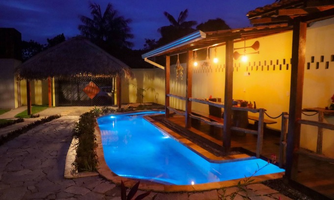 Alter do Chao House | Casa da Lagartixa: Serene Retreat with Lake-Style Pool