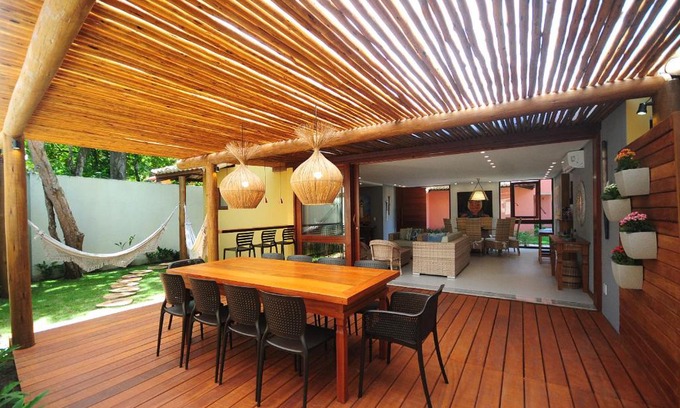 Arraial d'Ajuda House | Beachfront Bliss at Casa da Praia: Guest Rated 9.8