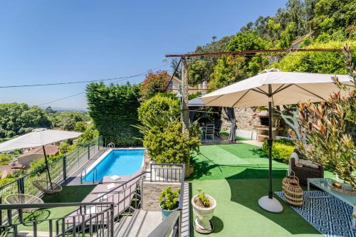 Caldelas House | Relaxing Oceanfront Stay at Casa das Caldas with Pool