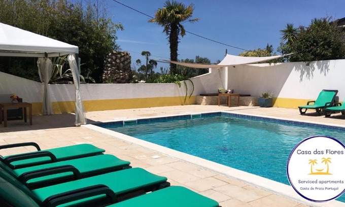 Paco Apartment | Relax at Casa das Flores with Ocean Views and Pool Access