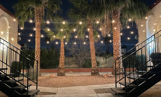 Royal Crest Rancheros Apartment | Cozy Casa de Harmon: Pet-Friendly Oasis Near the Strip