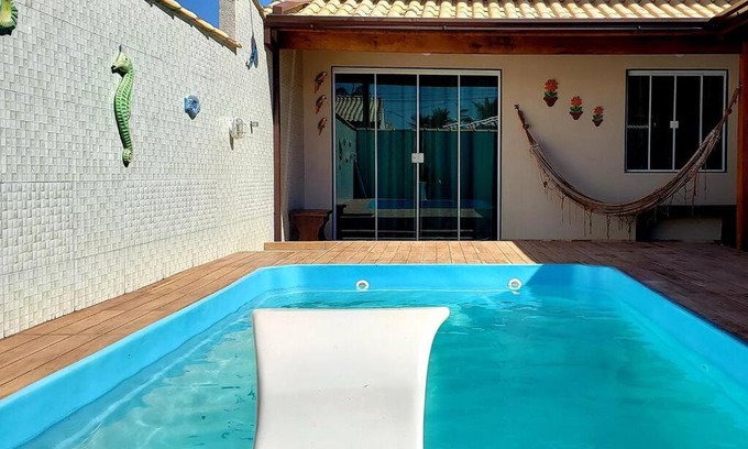 Unamar House | Beachfront Casa de Praia with Pool & Ocean Views, 9.8 Rated