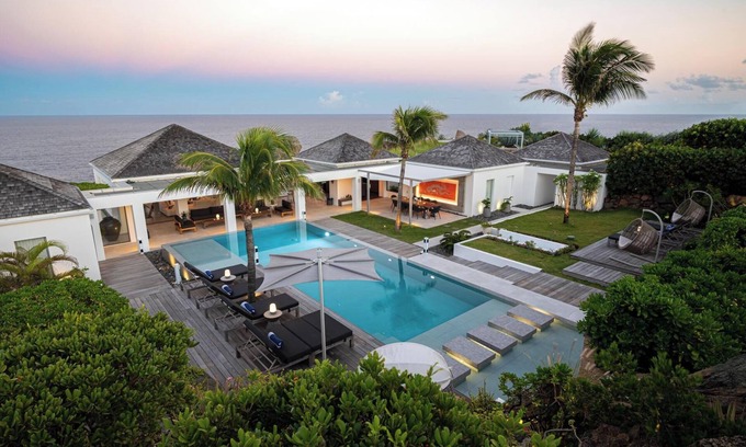 Petit Cul-de-Sac Villa | Casa del Mar | Oceanfront Retreat with Private Pool & Spa