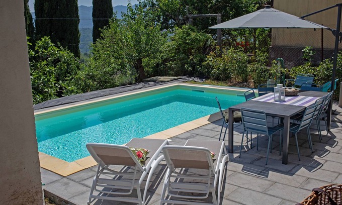 Maglietola House | Discover Casa della Torre: Poolside Retreat with Alpine Views