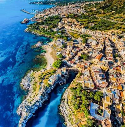 Porticello Apartment | Enjoy Ocean Views at Casa di Leda with Private Beach Access