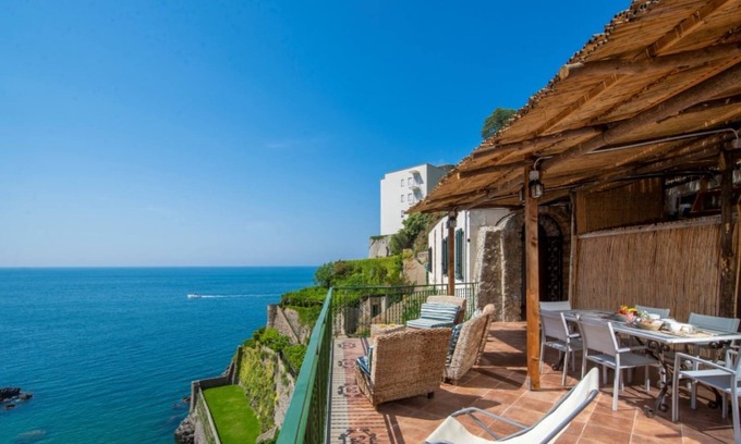 Maiori Villa | Casa di Mare 2: Beachfront Retreat with Ocean Views