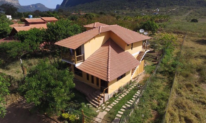 Vale do Capao House | Cozy Casa do Capão: Guest Rated 9.2 with Kitchen Access