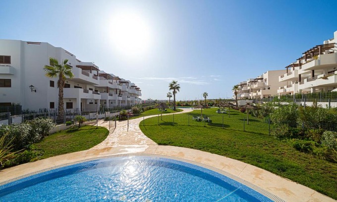 San Juan de los Terreros Apartment | Family-Friendly Retreat at Casa Domi with Pool Access