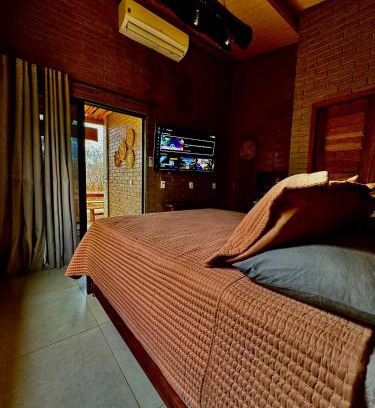 Coronel Jose Dias Ski Chalet | Eco-Friendly Retreat at Casa Toca do Barreiro - 9/10 Guest Score