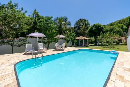 Monsuaba House | Idyllic Angra Retreat with Pool and Oceanfront Views
