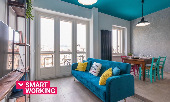 Historic Centre Apartment | Explore Casa Ester in San Salvario with Family-Friendly Amenities