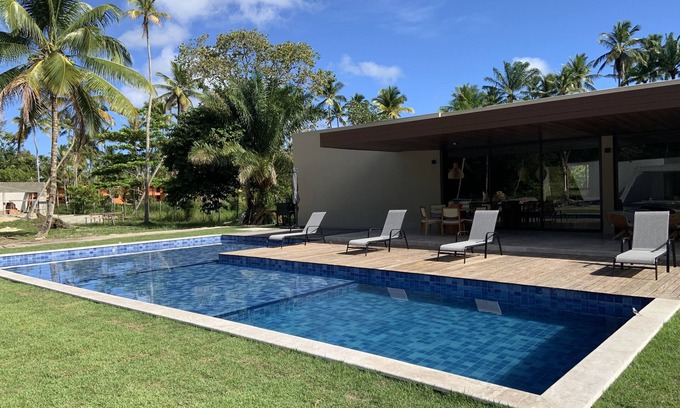 Morro de Sao Paulo House | Casa Estrela do Mar: Stylish Retreat on Fourth Beach