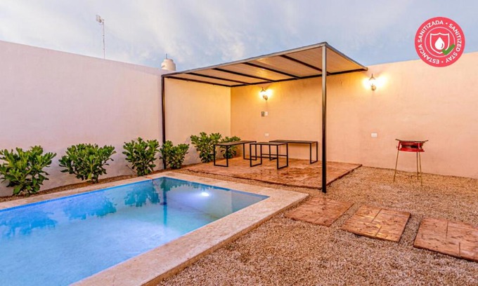 Merida Municipality House | Cozy Casa Familiar Sian Kaan: Pet-Friendly & Pool Access