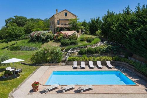 Montegiorgio Villa | Relax at Casa Felice 11: Oceanfront Escape with Pool