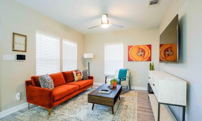 Near East Side Villa | Casa Fiesta: Urban Retreat with Pet and Child-Friendly Perks