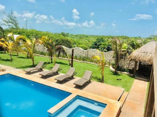 Costa Mujeres Villa | Oceanfront Casa Don Cancino with Private Beach & Pool