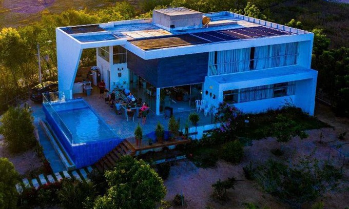 Novo Gravata House | Casa Grande: Family-Friendly Retreat with Ocean View