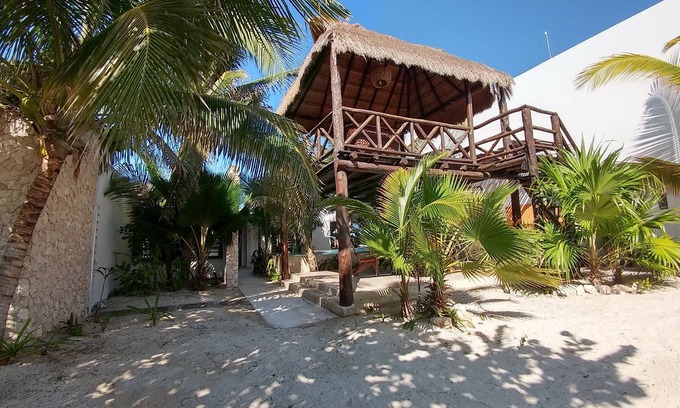 Chelem Villa | Experience Casa Huul Kiin: Mayan Pool & Ocean Views Await