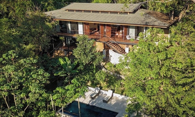 Santiago Villa | Experience Casa Ibu Ocean View Tropical Villa Retreat