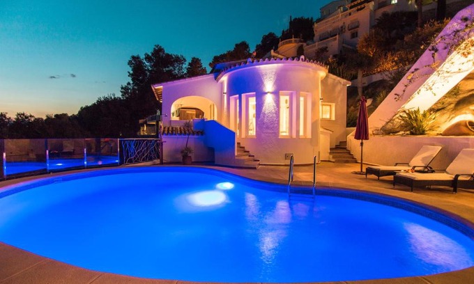Teulada Villa | Casa Infinidad: Oceanfront Oasis with Pool & High Ratings