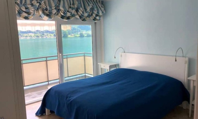 Tremona Apartment | Cozy Casa Isabella in Riva San Vitale with Ocean Views